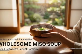 Wholesome Miso Soup: Tofu & Seaweed’s Perfect Harmony