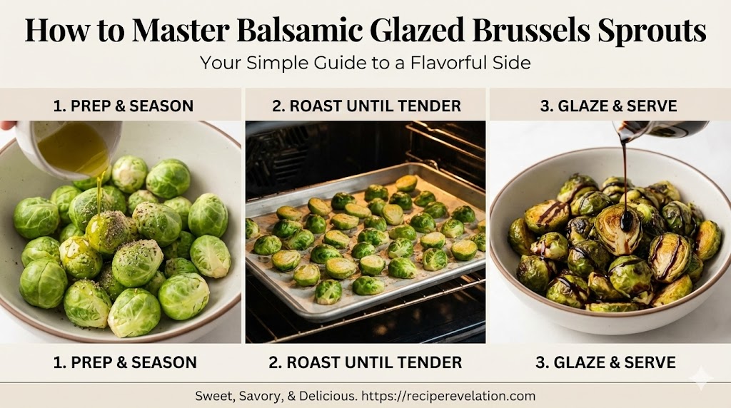 Tangy Elegance: Mastering Balsamic Glazed Brussels Sprouts