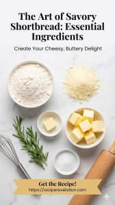 Savory Delights: Parmesan and Rosemary Shortbread Tips