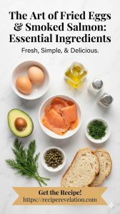 Sunny Mornings: Fried Eggs with Avocado & Smoked Salmon Delight