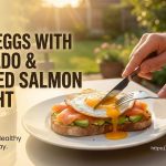 Sunny Mornings: Fried Eggs with Avocado & Smoked Salmon Delight