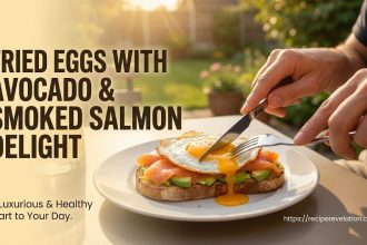 Sunny Mornings: Fried Eggs with Avocado & Smoked Salmon Delight