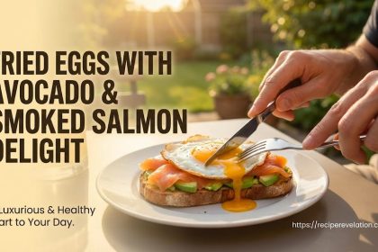 Sunny Mornings: Fried Eggs with Avocado & Smoked Salmon Delight
