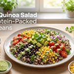 Vibrant Vegan Quinoa Salad with Protein-Packed Black Beans