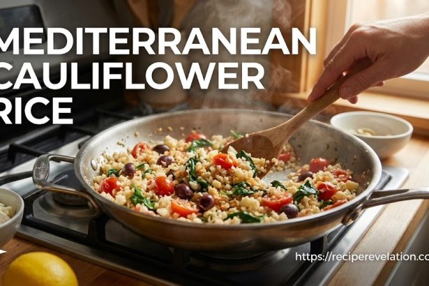 Mediterranean Cauliflower Rice: A Flavorful Low-Carb Twist