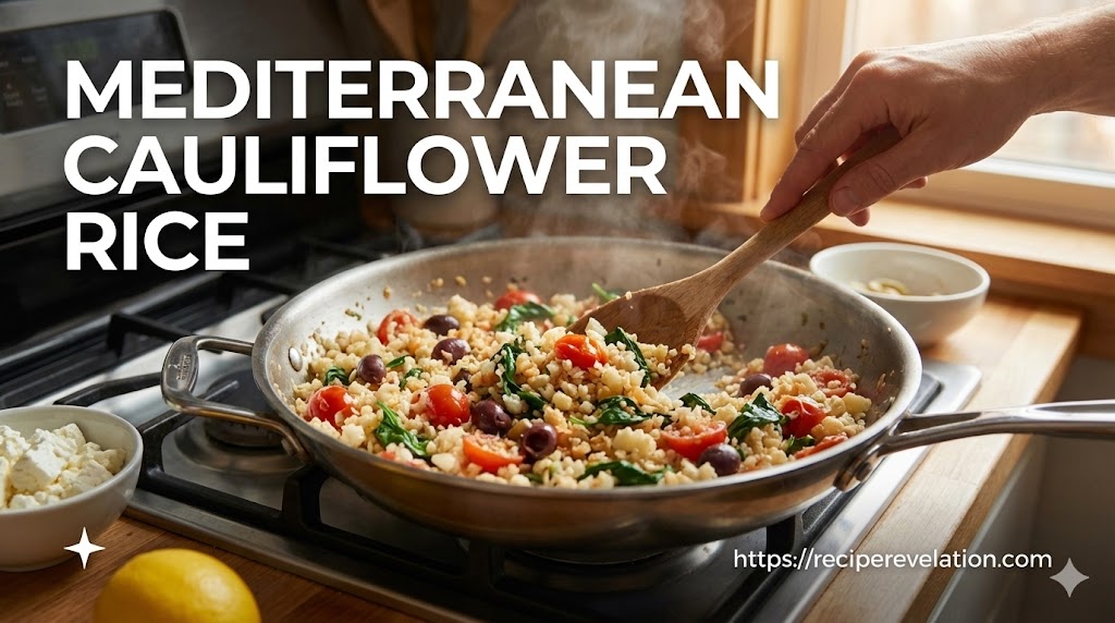 Mediterranean Cauliflower Rice: A Flavorful Low-Carb Twist