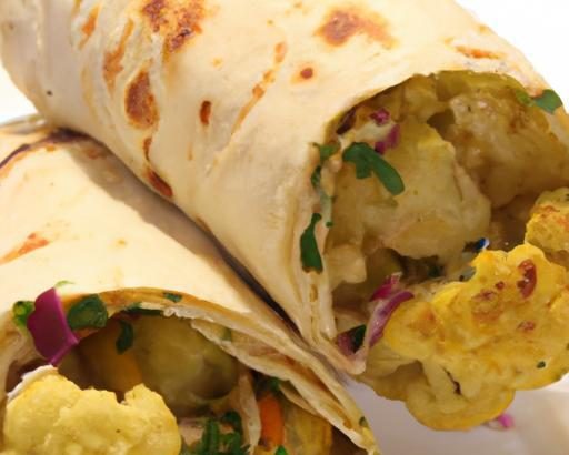 Bold & Flavorful: Roasted Cauliflower Shawarma Wraps Recipe
