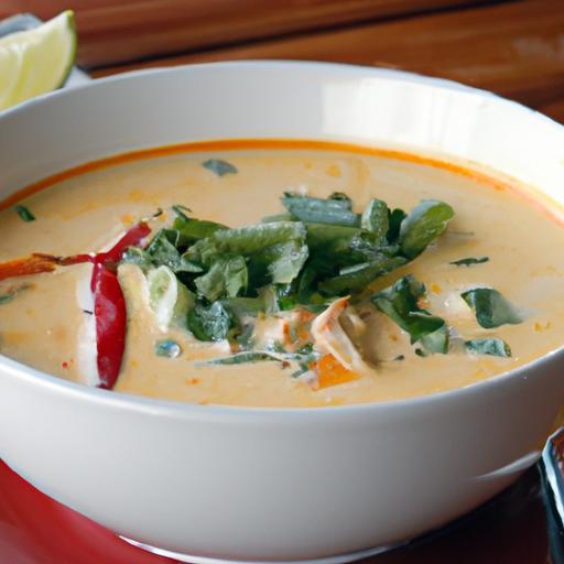 Savor the Heat: Exploring Spicy Thai Coconut Chicken Soup