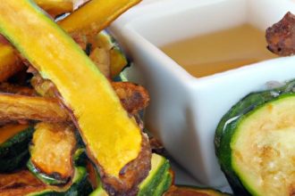 Crispy Zucchini Fries: A Tasty Twist on Classic Snack