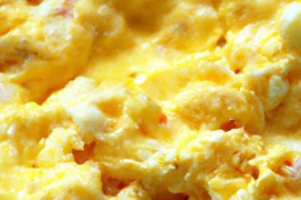 Cheesy Scrambled Eggs: A Creamy Twist on a Classic Breakfast
