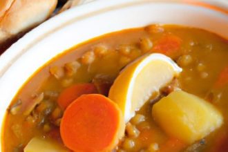 Hearty Red Lentil & Carrot Soup: A Nutritious Comfort Bowl