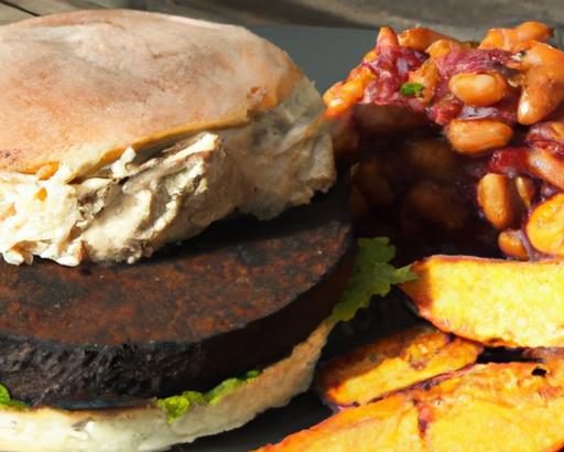 Hearty Vegan Sweet Potato & Black Bean Burgers Recipe