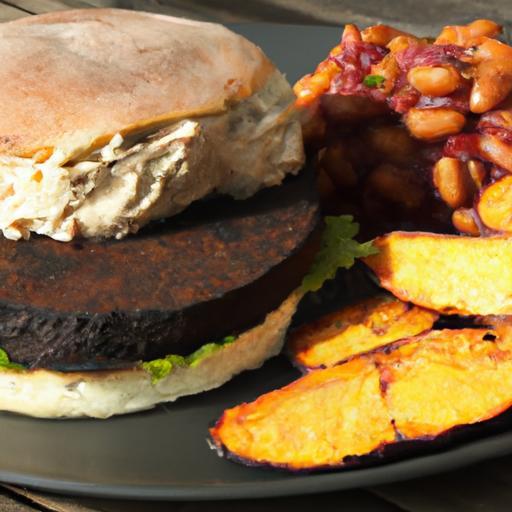 Hearty Vegan Sweet Potato & Black Bean Burgers Recipe