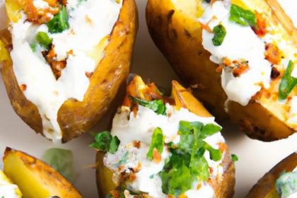 Samosa-Stuffed Baked Potatoes: A Fusion Comfort Feast
