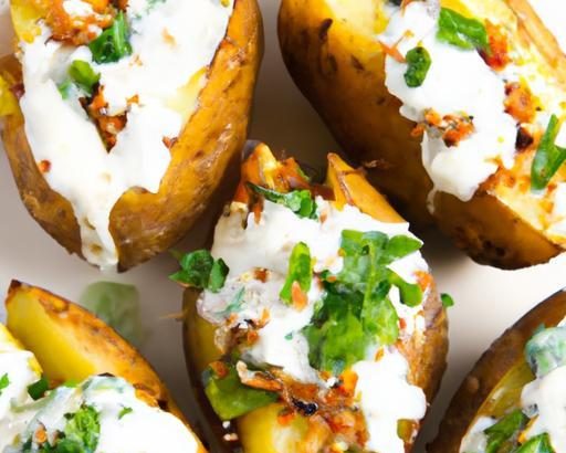Samosa-Stuffed Baked Potatoes: A Fusion Comfort Feast