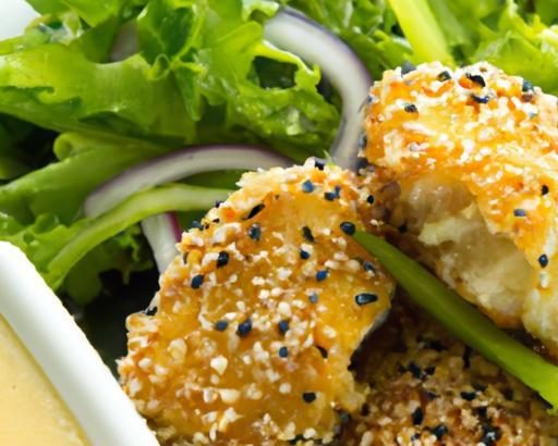 Crunchy Sesame-Crusted Halloumi: A Flavorful Delight
