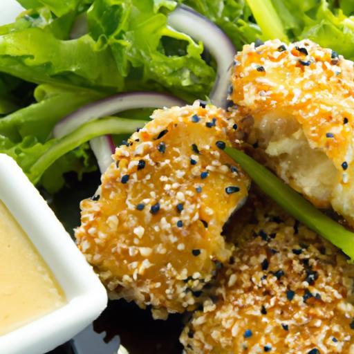 Crunchy Sesame-Crusted Halloumi: A Flavorful Delight