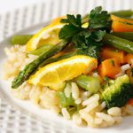 Brighten Your Plate: Lemon Herb Orzo with Roasted Veggies