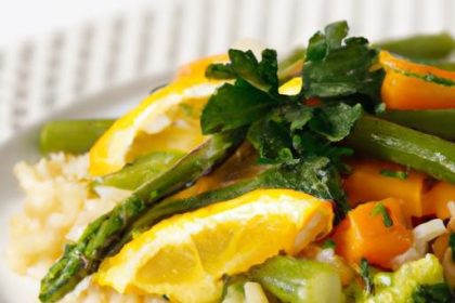 Brighten Your Plate: Lemon Herb Orzo with Roasted Veggies