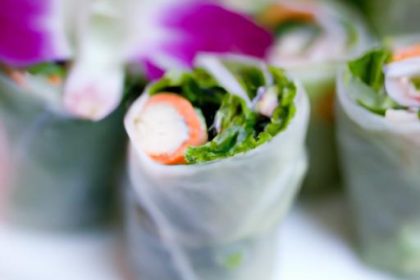 Blooming Bites: How to Make Edible Flower Spring Rolls