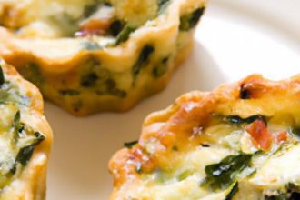 Savory Mini Quiches: Spinach and Feta Bites to Savor