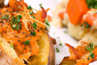 Spice Up Dinner with Samosa-Stuffed Baked Potatoes Delight