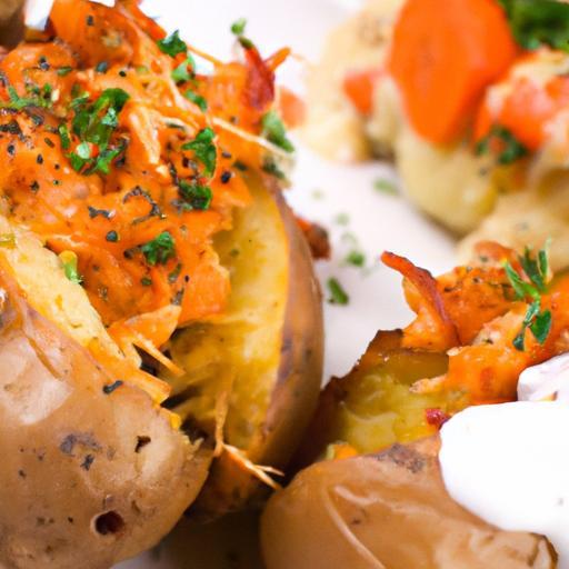 Spice Up Dinner with Samosa-Stuffed Baked Potatoes Delight