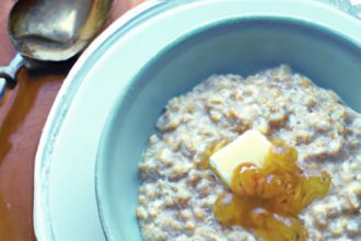 Golden Mornings: Mastering British-Style Porridge with Honey