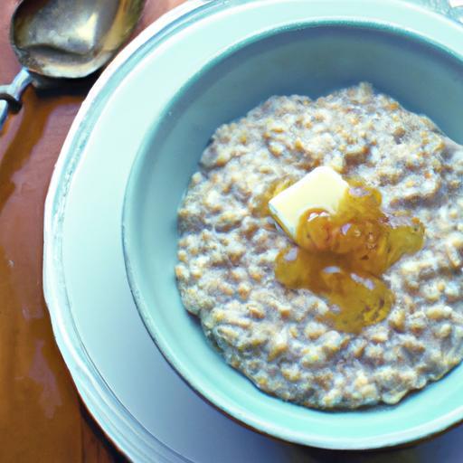 Golden Mornings: Mastering British-Style Porridge with Honey