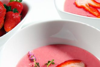 Refreshing Delight: The Fresh Magic of Chilled Strawberry Soup