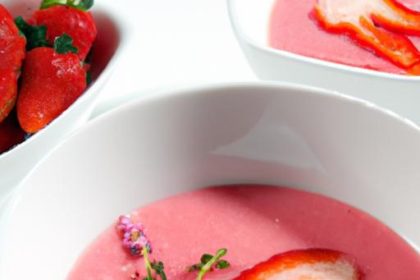 Refreshing Delight: The Fresh Magic of Chilled Strawberry Soup