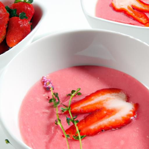 Refreshing Delight: The Fresh Magic of Chilled Strawberry Soup