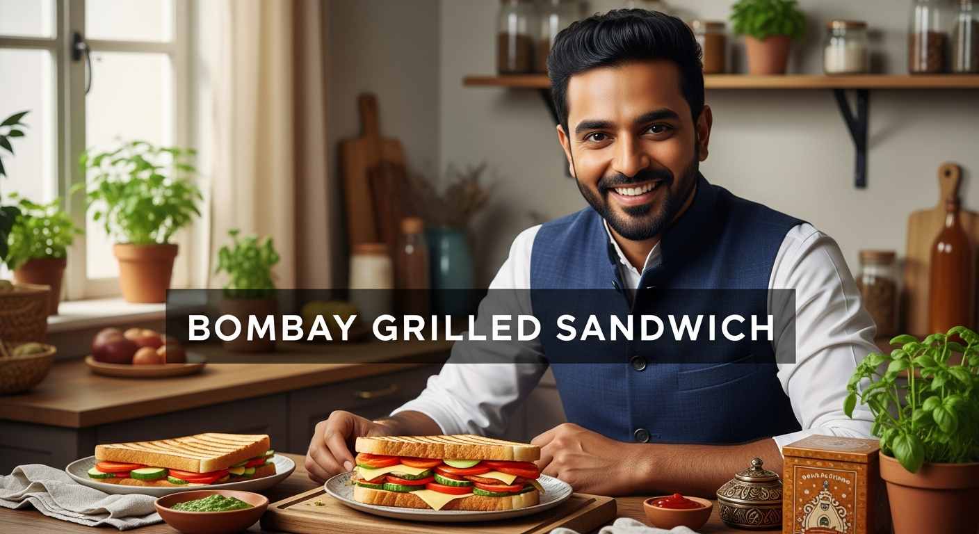 BombayaGrilled Sandwich: A Crispy, Savory Street Delight