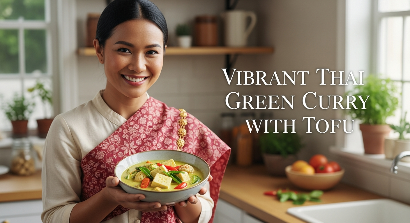 Vibrant Thai Green Curry with Tofu: A Flavorful Twist