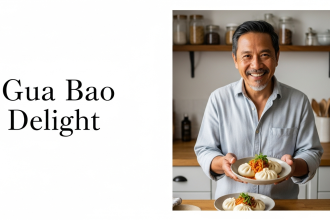 Gua Bao Delight: Hoisin-Glazed Mushrooms Steal the Show