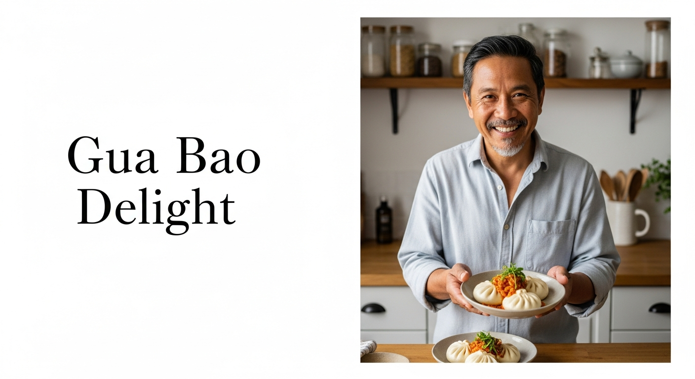 Gua Bao Delight: Hoisin-Glazed Mushrooms Steal the Show