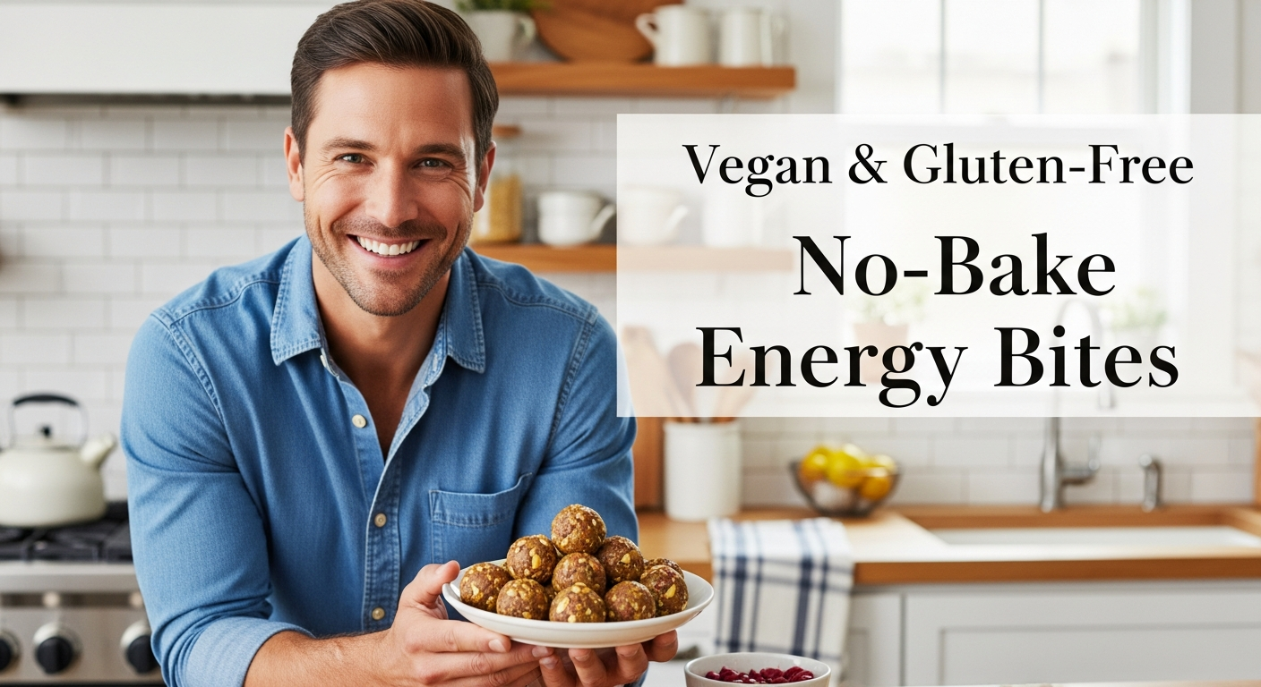 Power Up Naturally: Vegan & Gluten-Free No-Bake Energy Bites