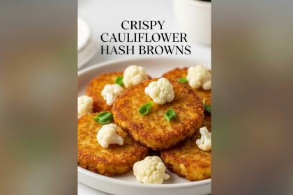 Crispy Cauliflower Hash Browns: A Healthy Twist on a Classic