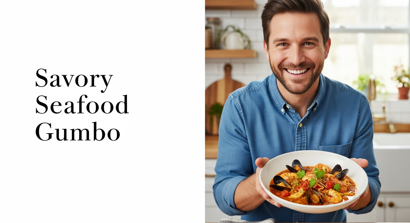 Savory Seafood Gumbo: A Taste of Southern Coastal Magic