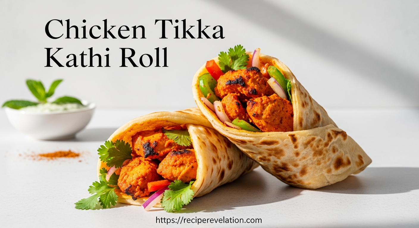 Savoring the Flavors: The Story of Chicken Tikka Kathi Roll