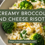 Creamy Broccoli and Cheese Risotto: A Comfort Twist