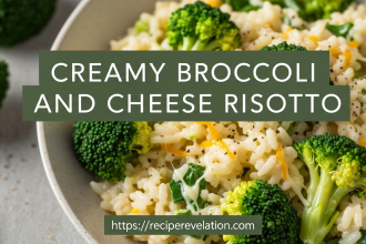Creamy Broccoli and Cheese Risotto: A Comfort Twist