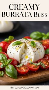 Creamy Burrata Bliss: Grilled Peaches Meet Fiery Hot Honey Drizzle