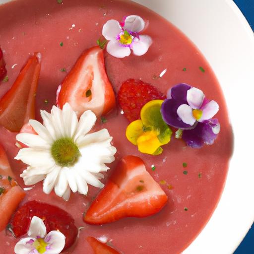 Refreshing Delight: The Fresh Magic of Chilled Strawberry Soup