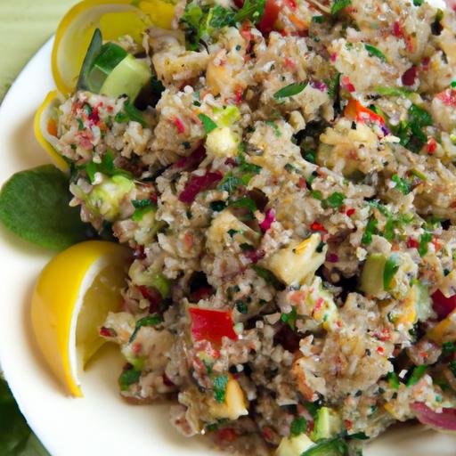 Quinoa Tabbouleh Salad: A Nutritious Twist ⁢on a Classic
