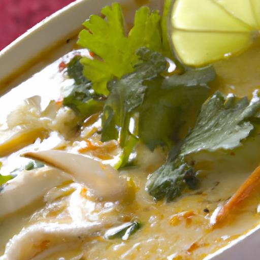 Savor the Heat: Exploring Spicy Thai Coconut Chicken Soup