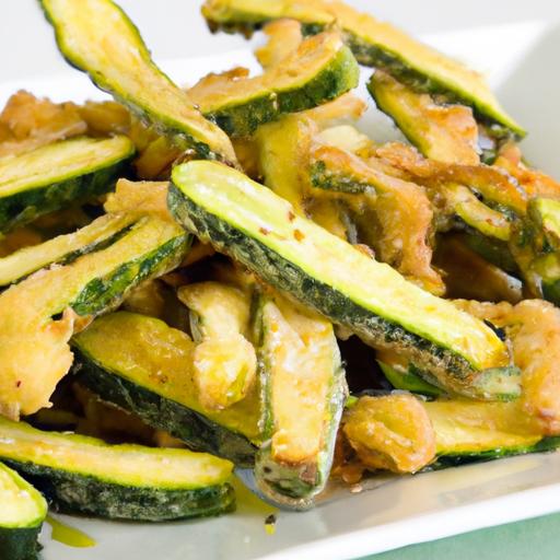 Crispy Zucchini Fries: A Tasty Twist on Classic Snack
