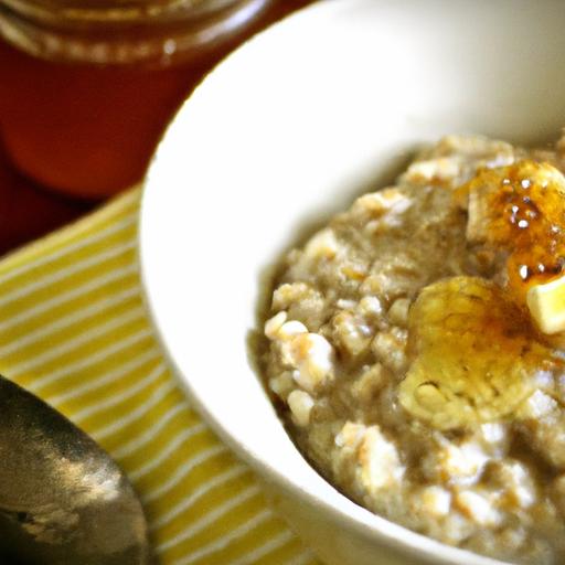 Golden Mornings: Mastering british-Style Porridge with Honey