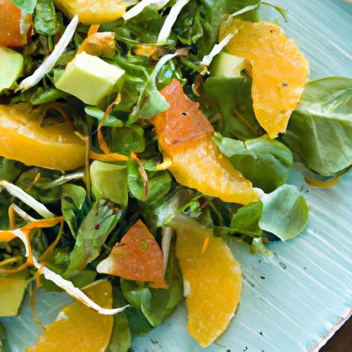 Brighten Your Plate: Simple Green salad with Zesty Lemon Vinaigrette