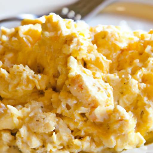 Cheesy Scrambled eggs: A Creamy Twist on ‍a Classic Breakfast